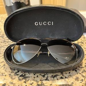 Vintage Gucci Aviators GG 1827/S 100% Authentic